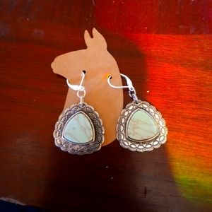 These are one 🕜 f a kind handmade earrings